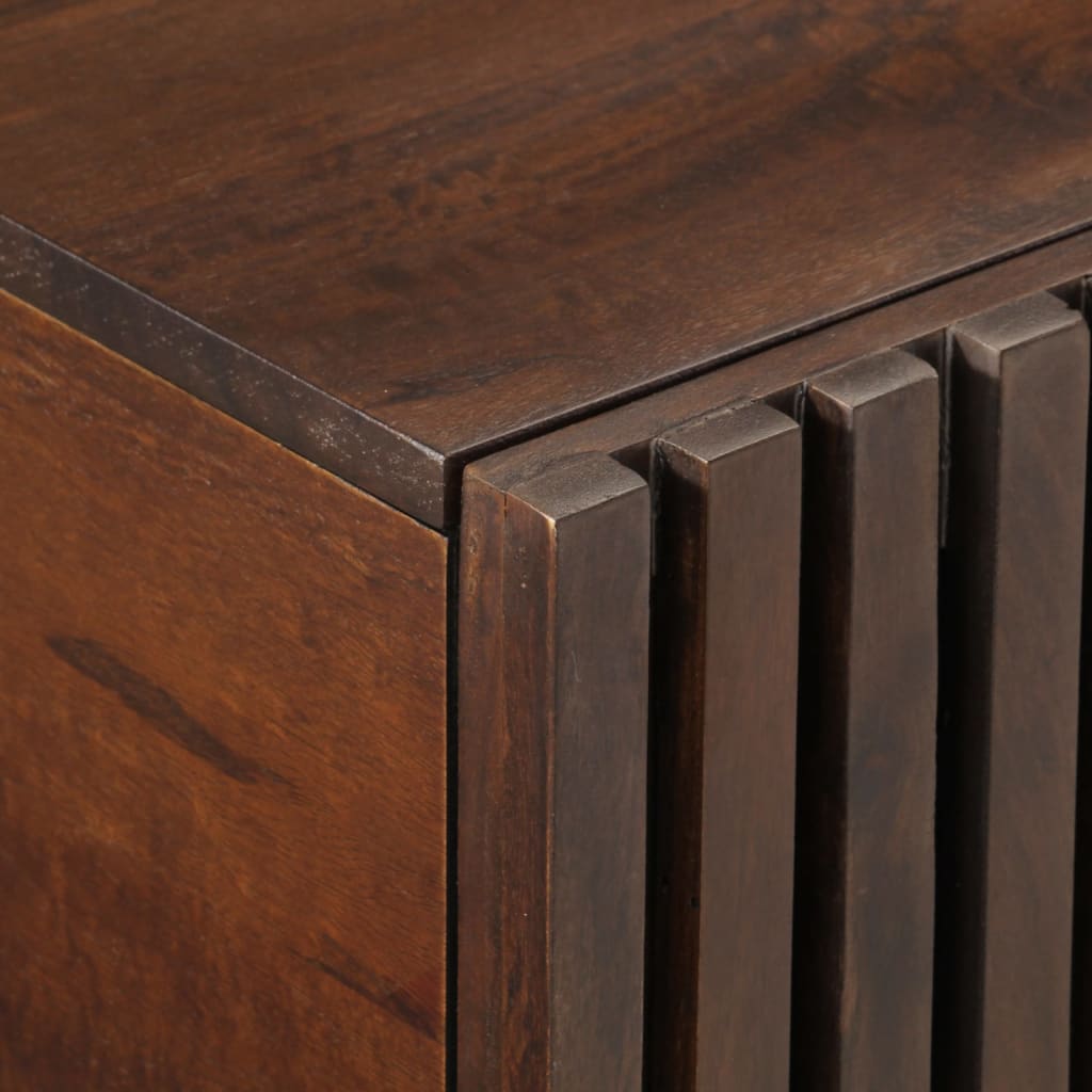 Coffee table, brown, 80x51x40cm, solid mango wood