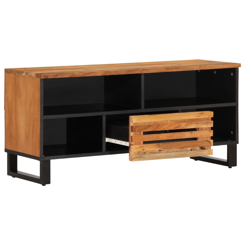 TV skapītis, 100x34x46cm, akācijas masīvkoks