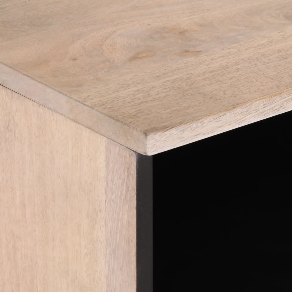 TV cabinet, 100x34x46cm, solid mango wood