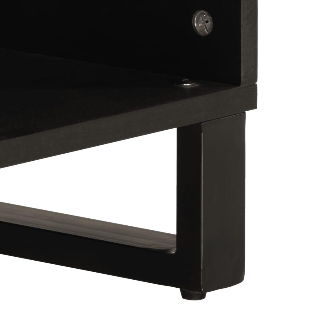 TV cabinet, 100x34x46cm, solid mango wood