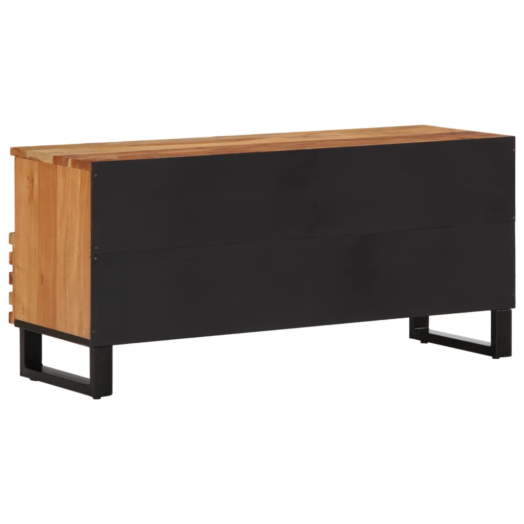 TV cabinet, 100x34x46cm, solid acacia wood