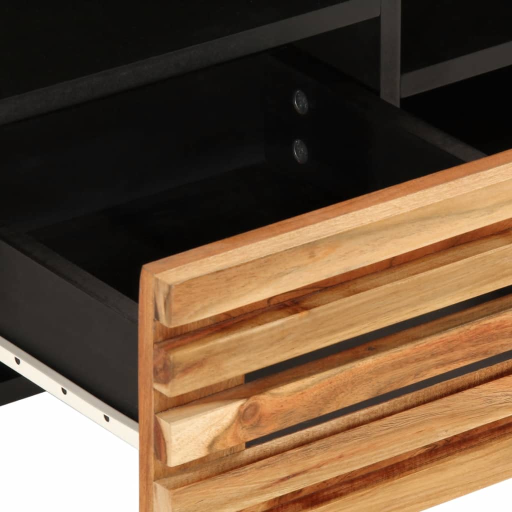 TV cabinet, 100x34x46cm, solid acacia wood