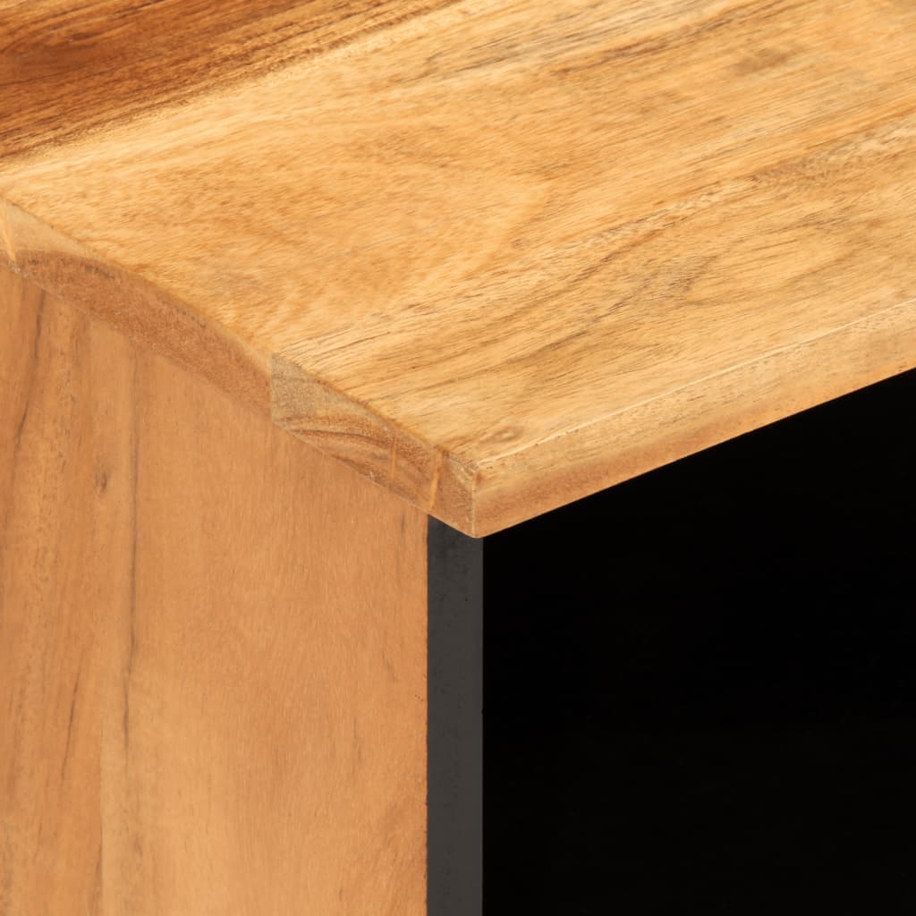 TV cabinet, 100x34x46cm, solid acacia wood