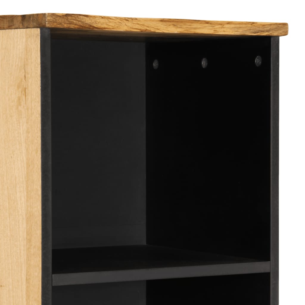 Side cabinet, 38x34x160cm, rough mango wood
