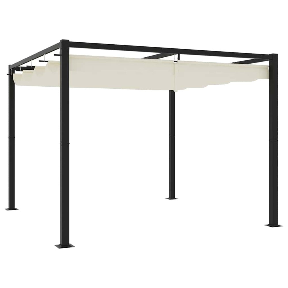 Pavėsinė ištraukiamu stogu HELIOS, 3x3m