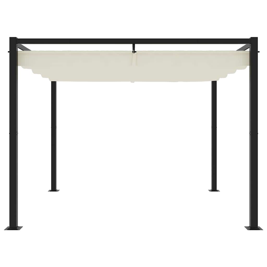 Pavėsinė ištraukiamu stogu HELIOS, 3x3m