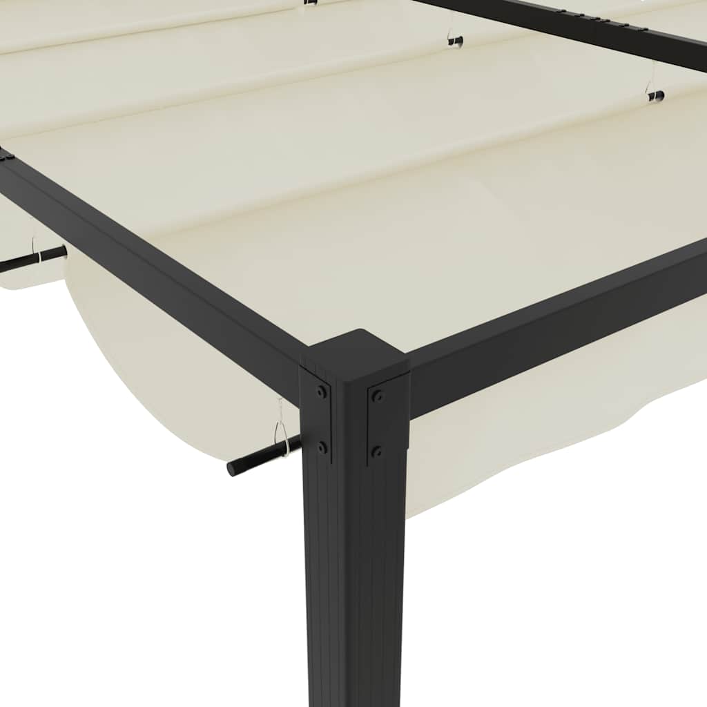 Pavėsinė ištraukiamu stogu HELIOS, 3x3m