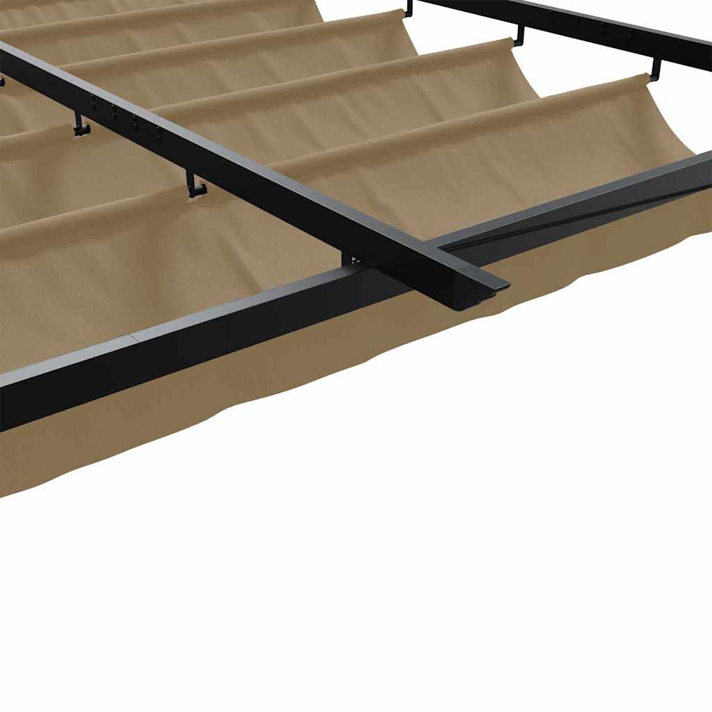 Pavėsinė Taupe 400 x 300 x 200 cm Poliesteris