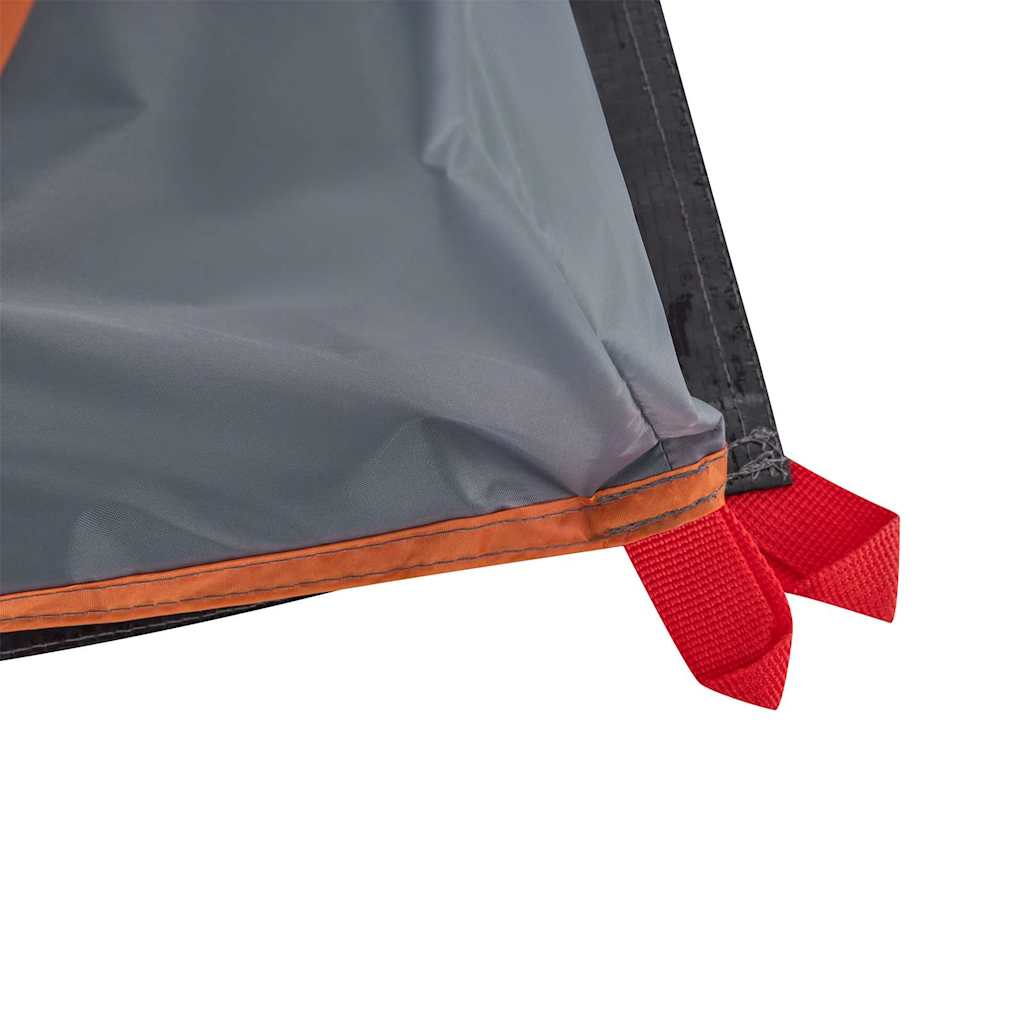 Pop-up privacy tent, grey/orange