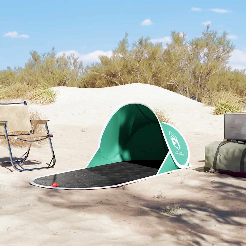 Beach tent, sea green, pop-up