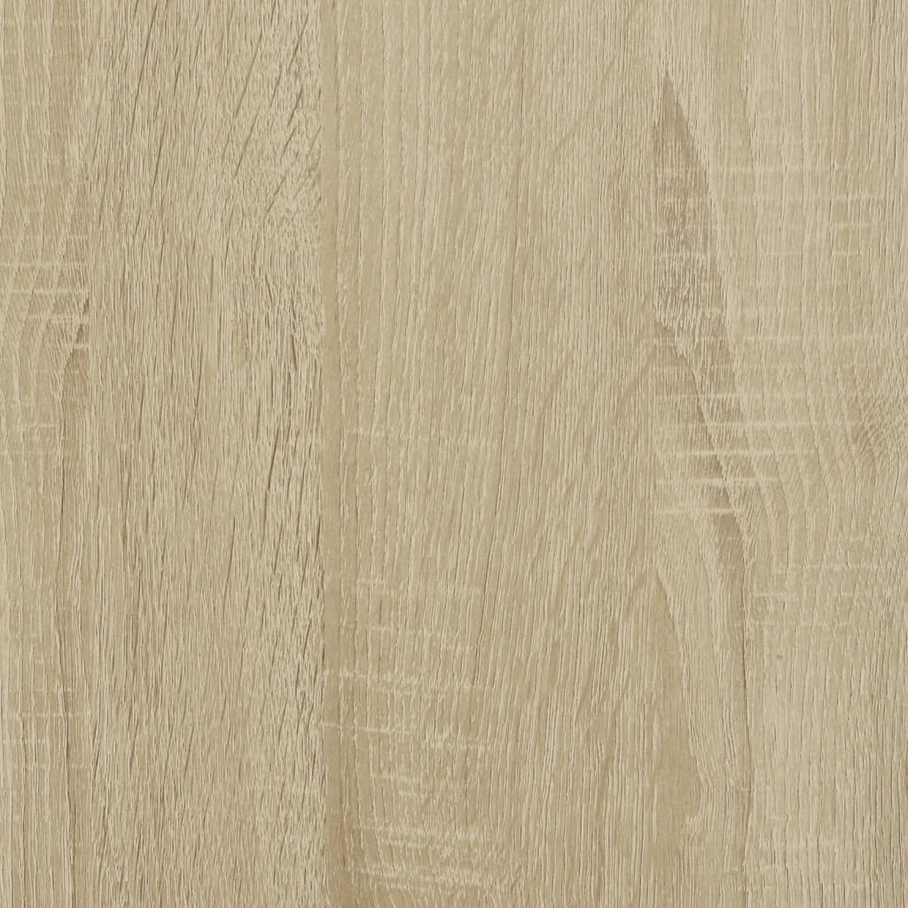 Spintelė su ratukais, ąžuolo, 60x22x79cm, apdirbta mediena