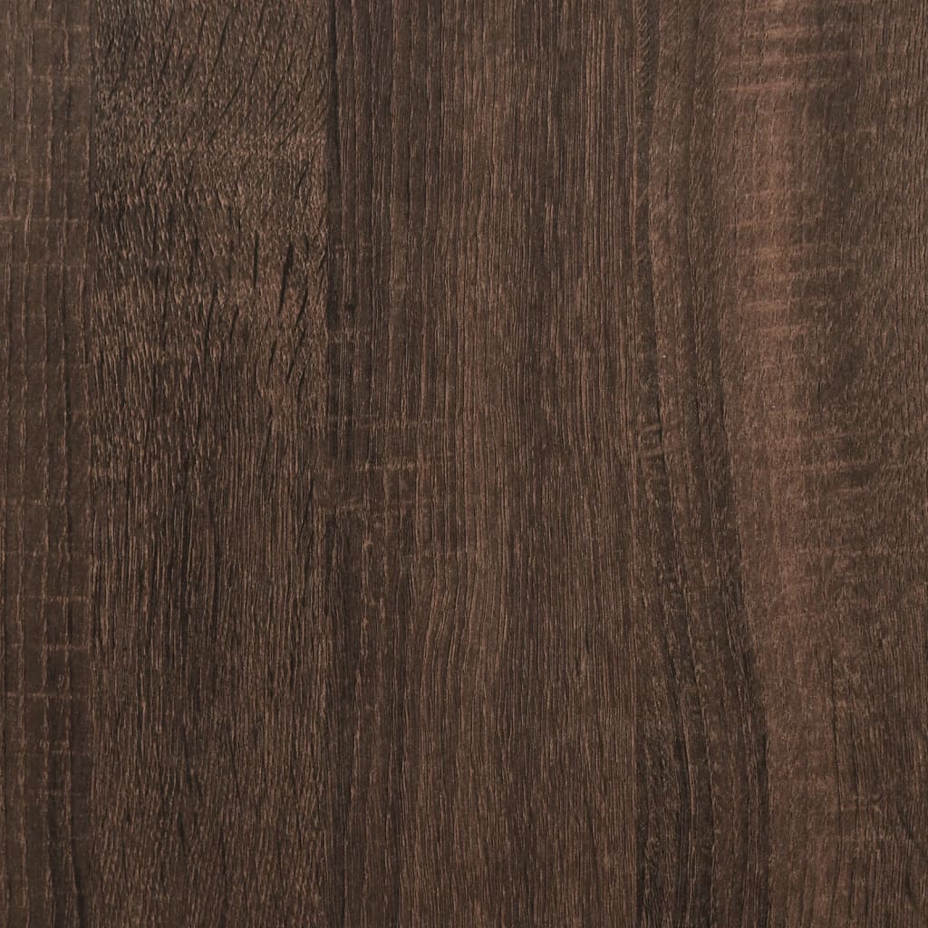 Šoninė spintelė, ruda ąžuolo, 60x31x70cm, apdirbta mediena