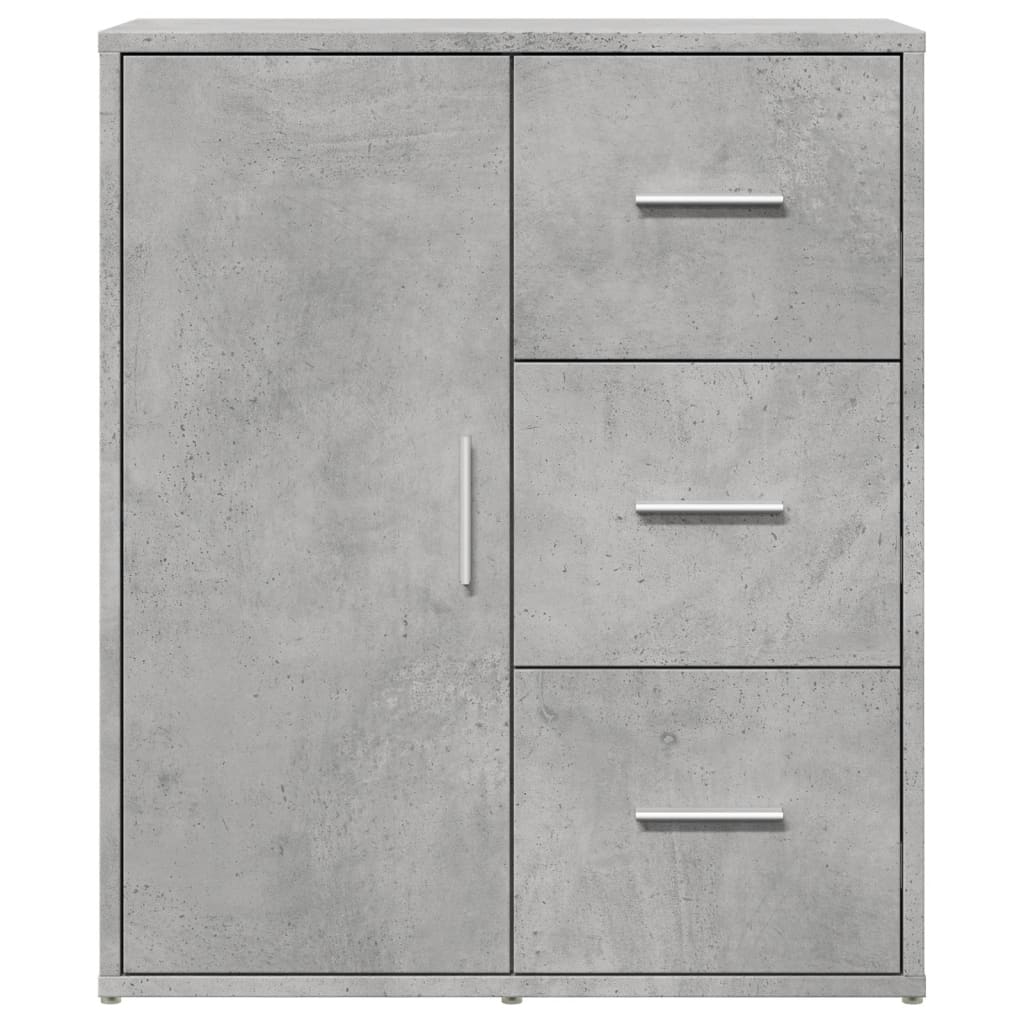 Sideboard, concrete gray, 60x31x70cm, engineered wood