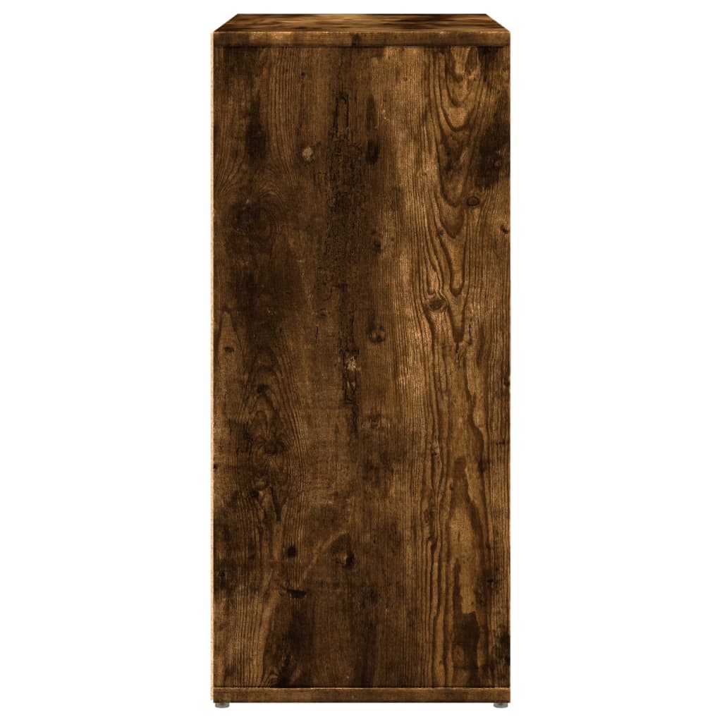 Sideboard, smoked oak, 60x31x70cm, engineered wood