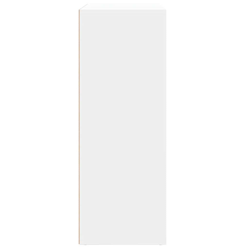 Šoninė spintelė, baltos spalvos, 60x31x84cm, apdirbta mediena