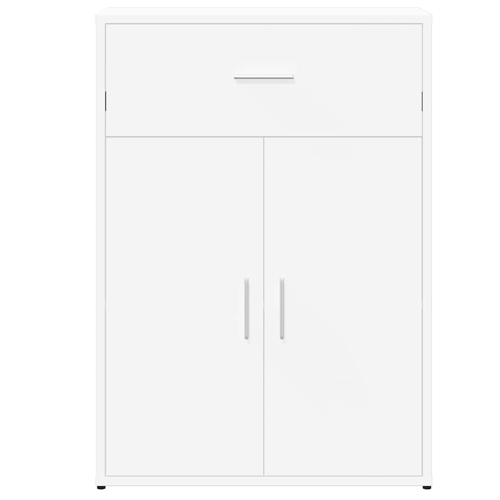 Sideboard, white, 60x30x84cm, engineered wood