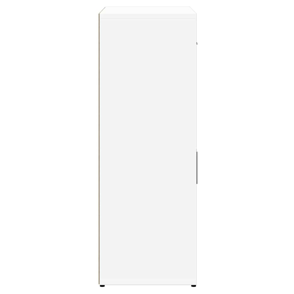 Sideboard, white, 60x30x84cm, engineered wood