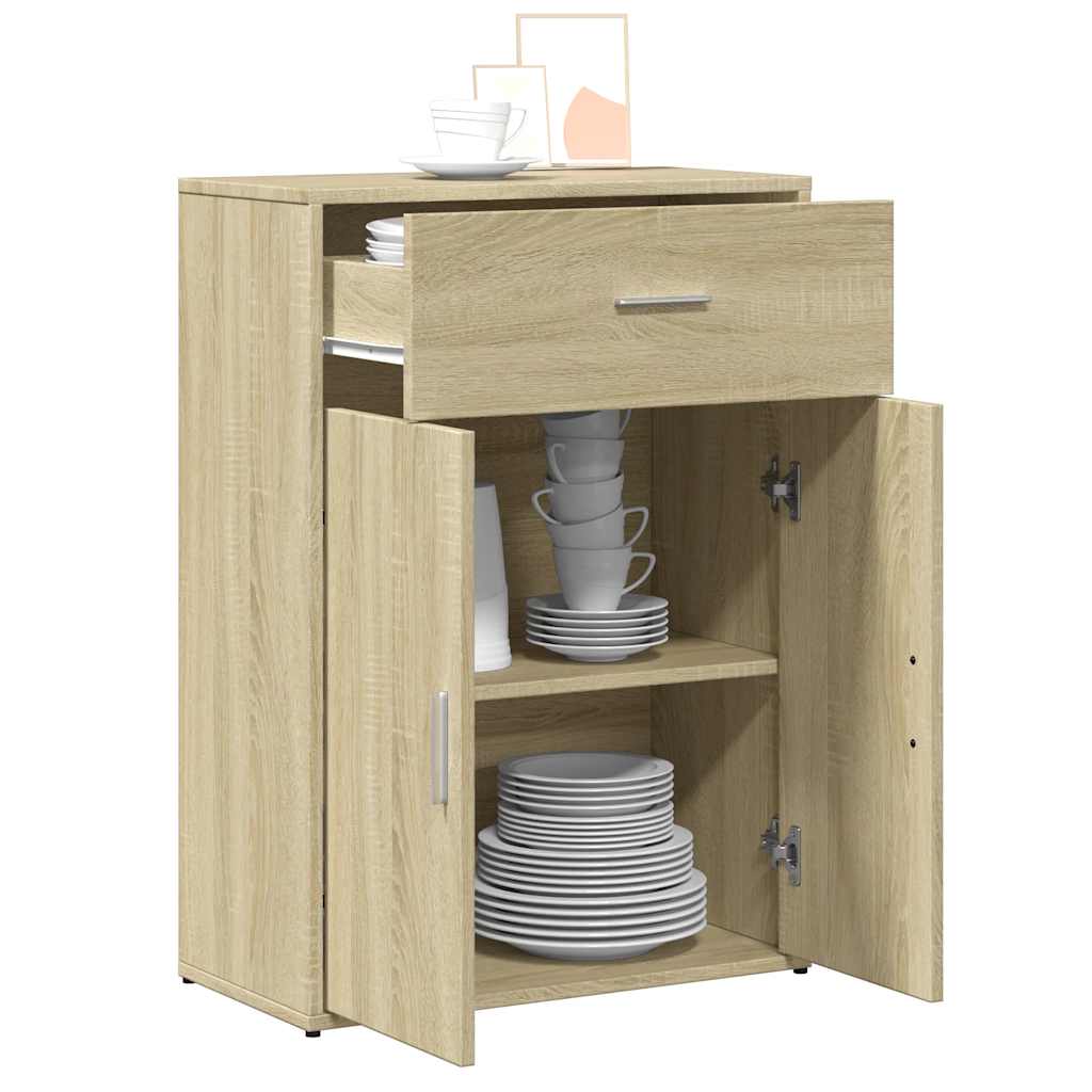 Side cabinet, Sonoma oak, 60x30x84cm, engineered wood