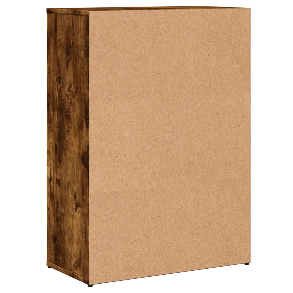 Sideboard, smoky oak, 60x30x84cm, engineered wood