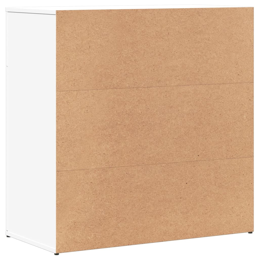 Sideboard, white, 79x38x80cm, engineered wood