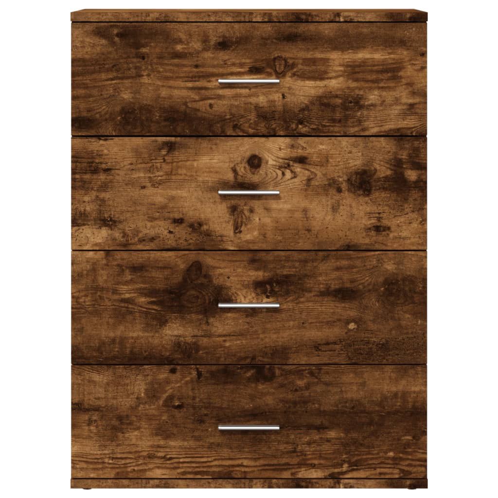 Sideboard, smoky oak, 60x39x80cm, engineered wood