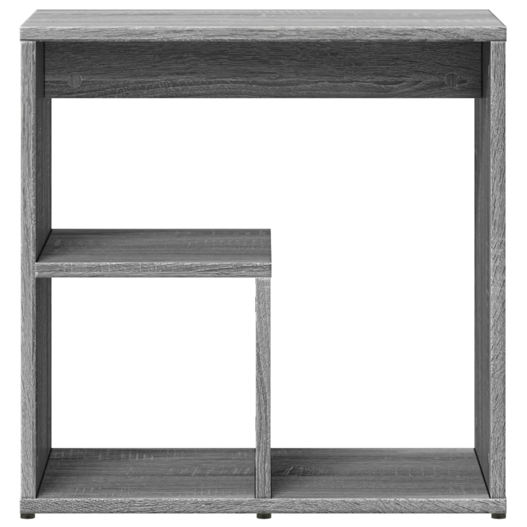Side Tables, 2 pcs., Grey Oak, 50x30x50cm, Wood