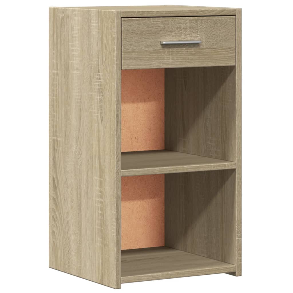 Nightstands, 2 pcs., oak, 35x34x65cm, treated wood