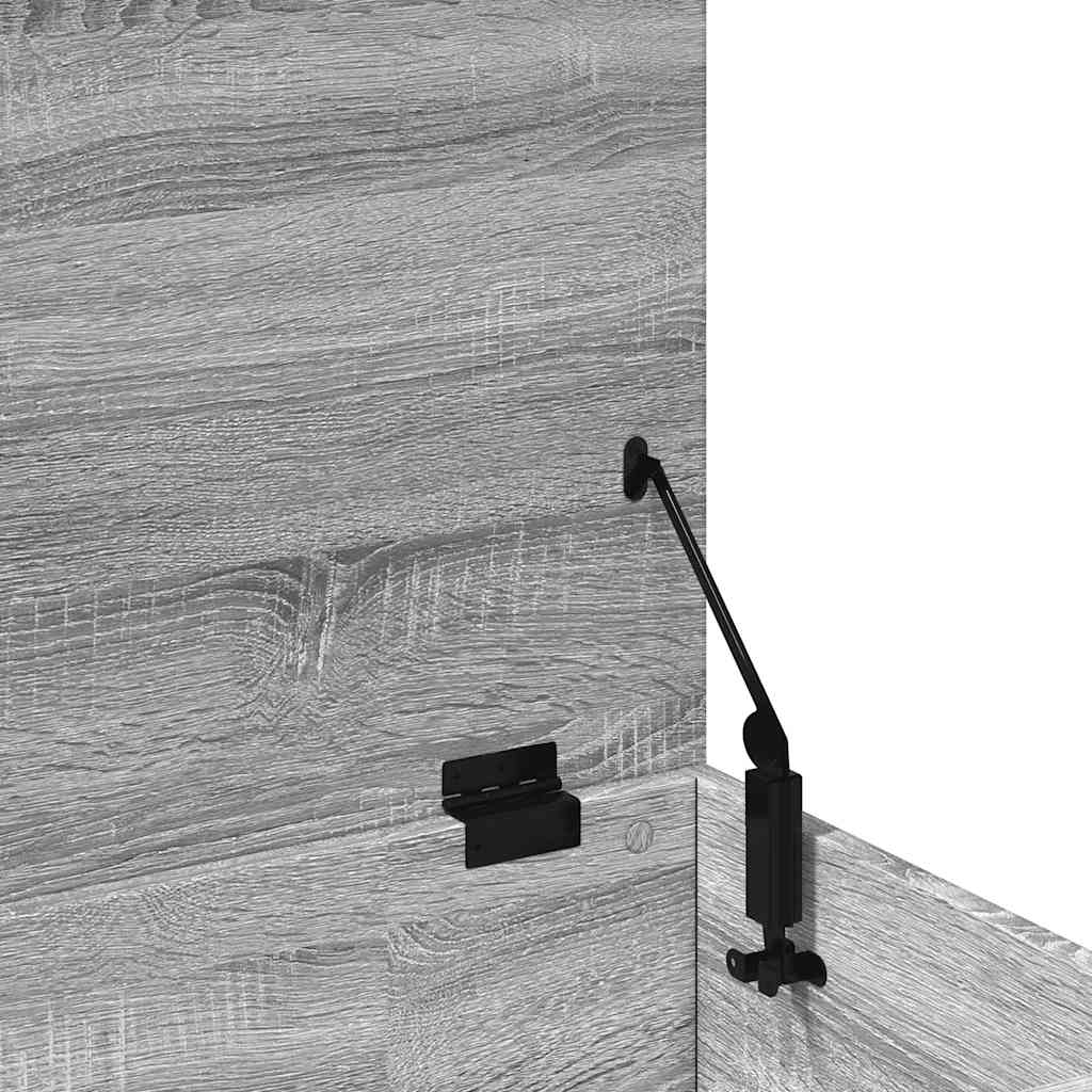 Daiktadėžė, pilka ąžuolo, 100x42x46cm, apdirbta mediena