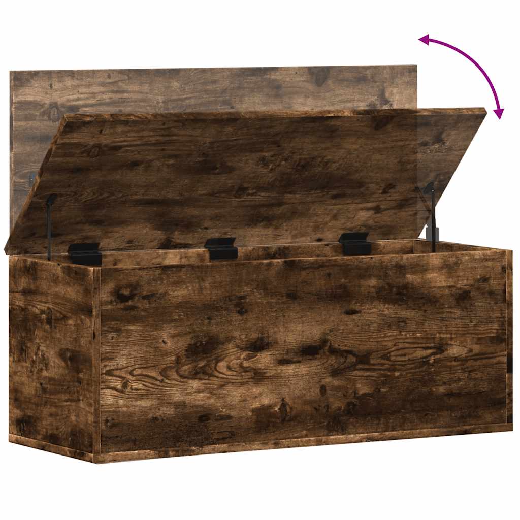 Kumode, dūmu ozols, 90x35x35cm, apstrādāta koksne