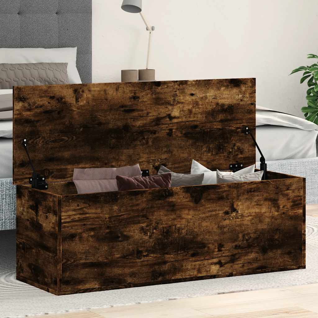 Manteles kaste, kūpināta ozolkoka, 102x35x35cm, apstrādāta koksne
