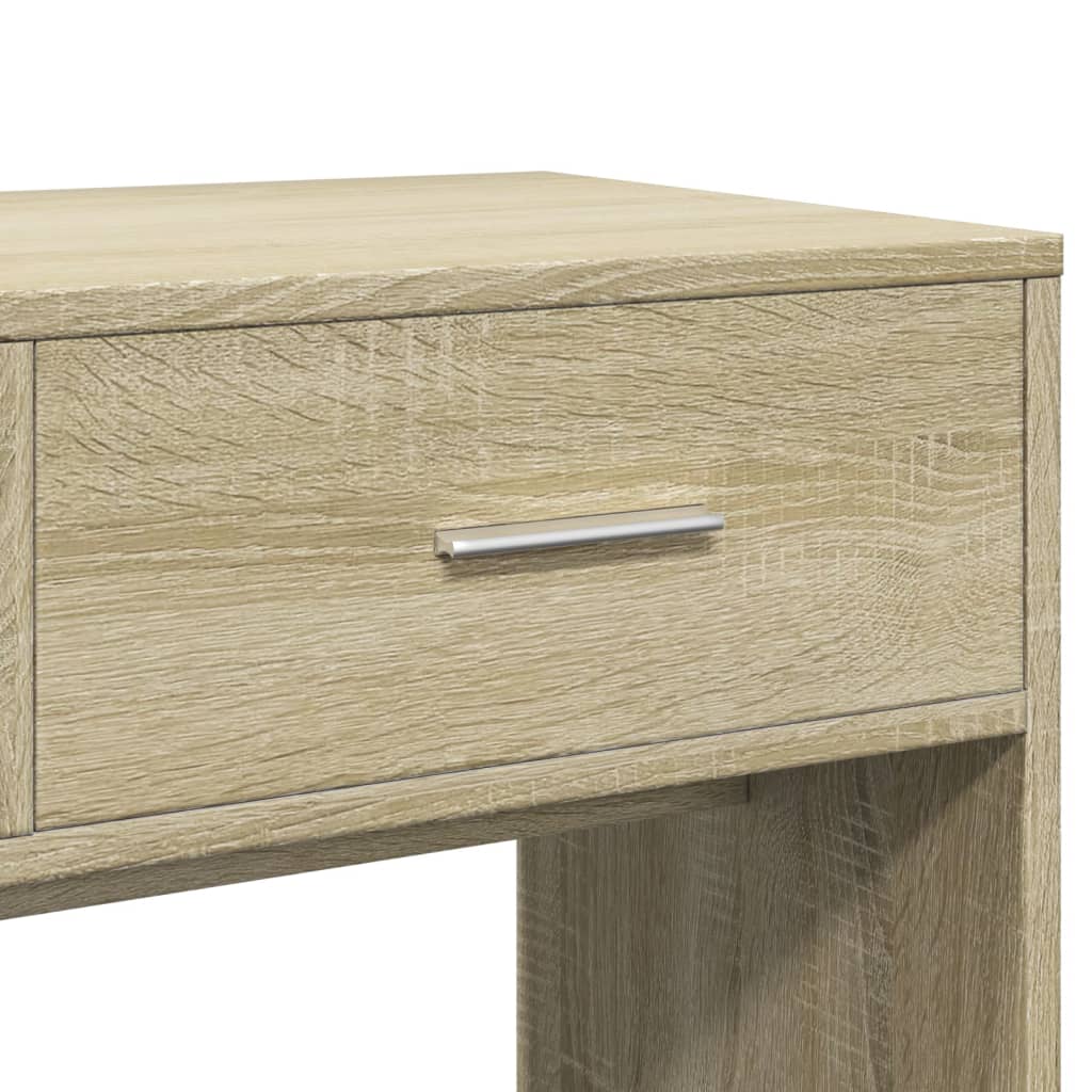 Dressing Table with Mirror, Sonoma Oak, 80x39x80cm