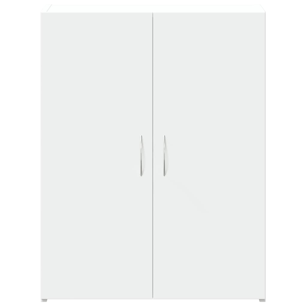 Skapītis dokumentiem, balts, 60x32x77,5cm, apstrādāta koksne