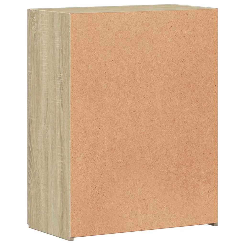 Dokumentu skapis, ozolkoka, 60x32x77,5cm, apstrādāta koksne