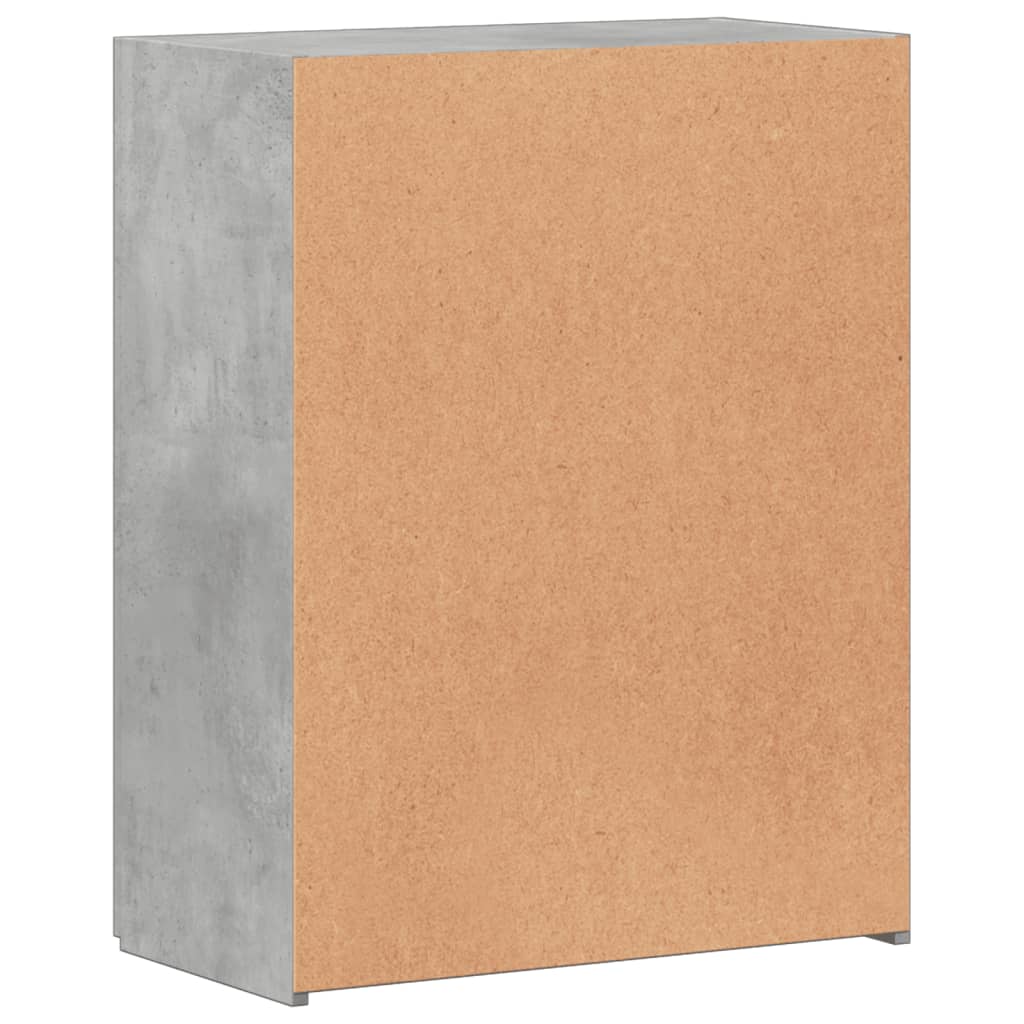 Dokumentu skapis, betona, 60x32x77,5cm, apstrādāta koksne