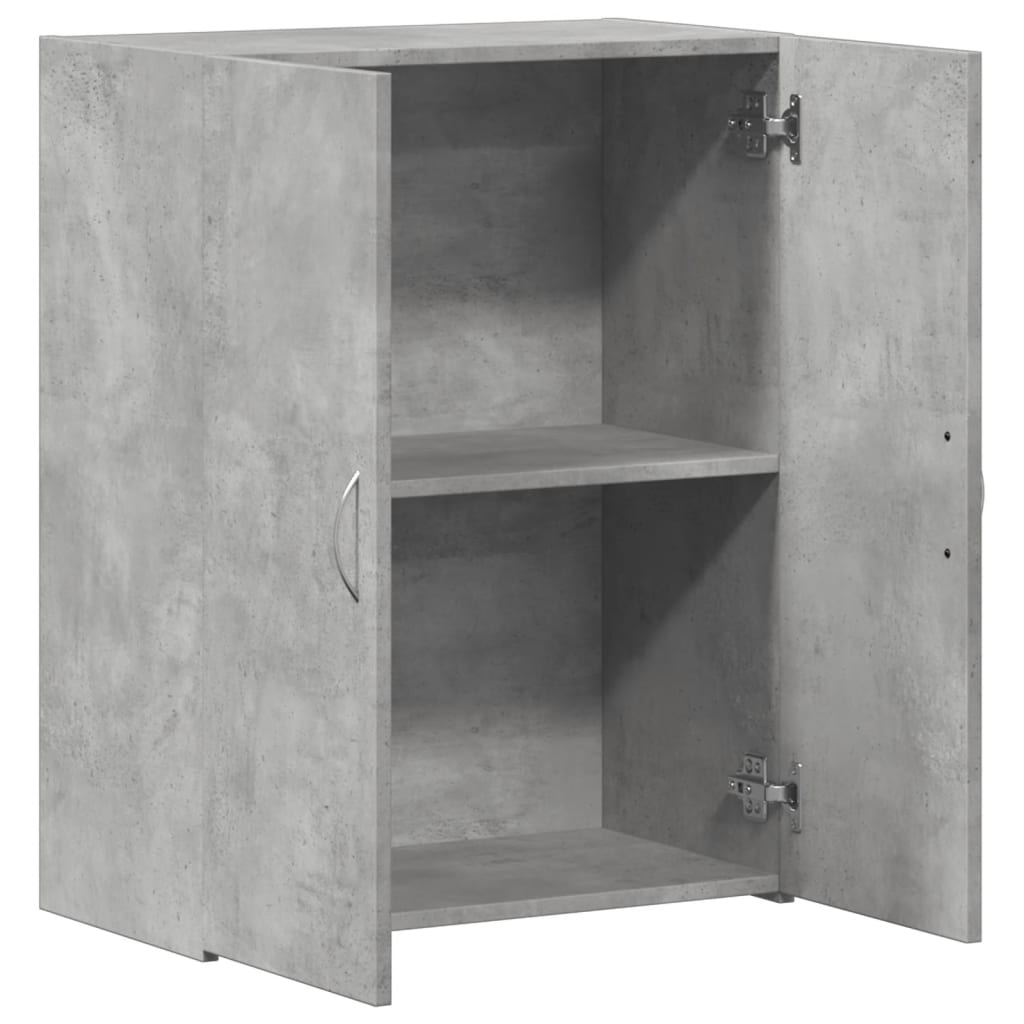 Spintelė dokumentams, betono, 60x32x77,5cm, apdirbta mediena