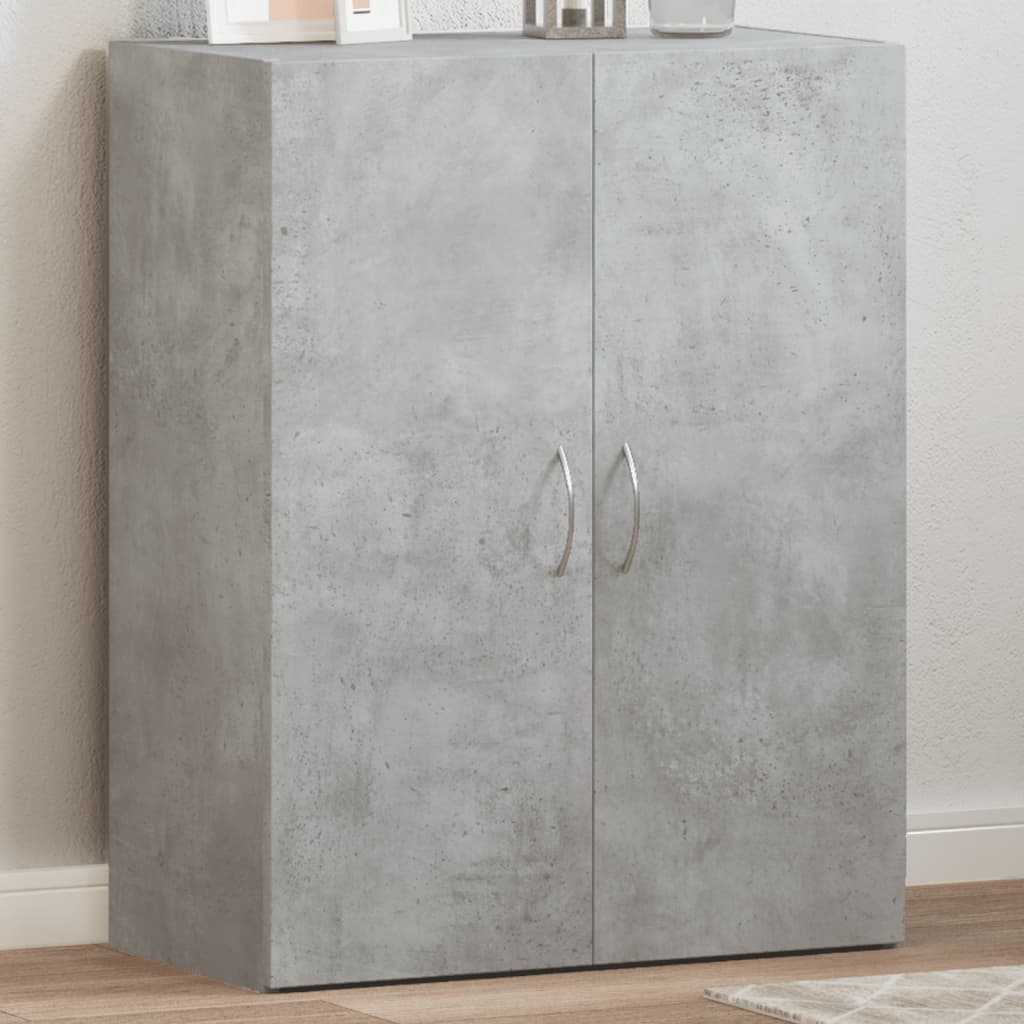 Dokumentu skapis, betona, 60x32x77,5cm, apstrādāta koksne