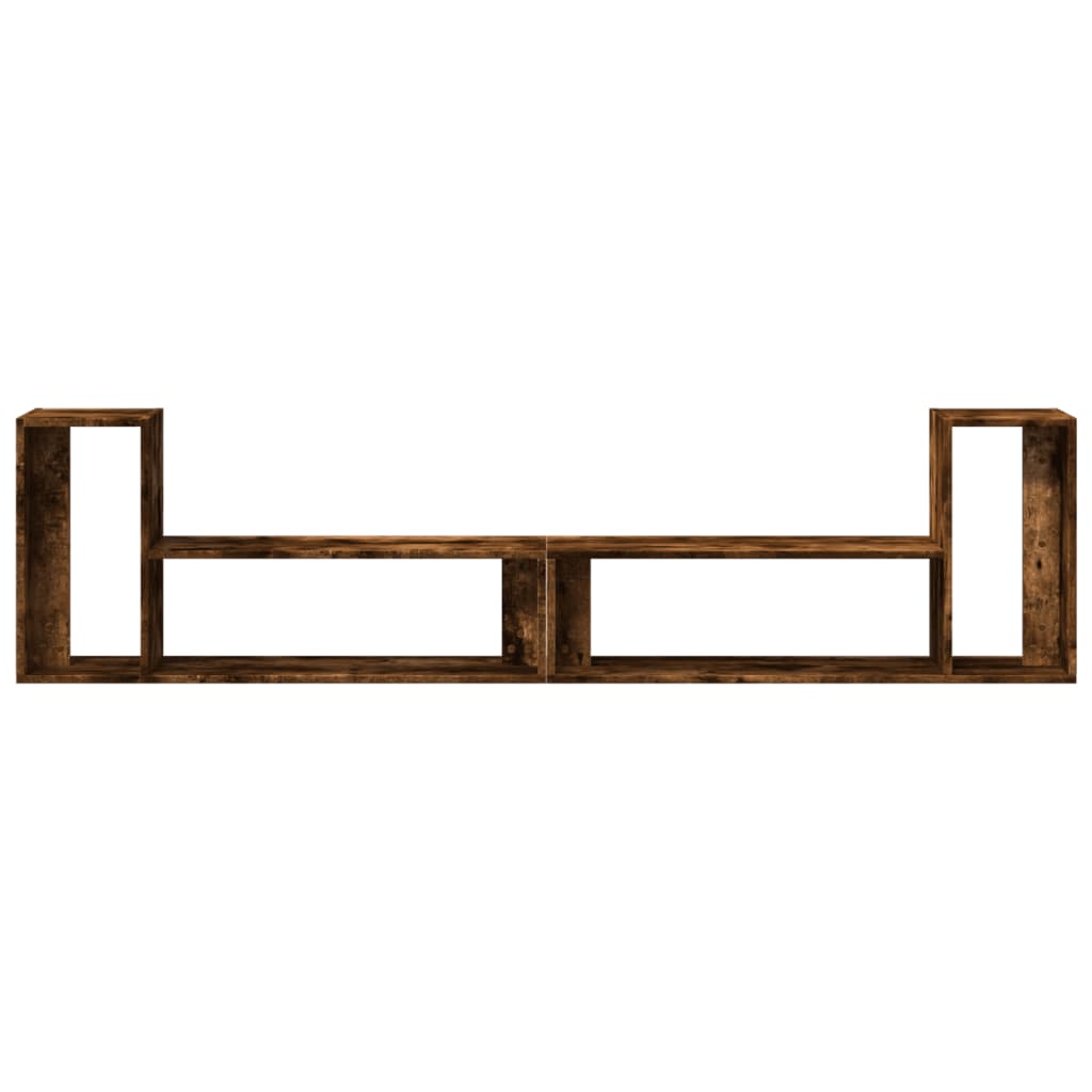 TV spintelės, 2vnt., dūminio ąžuolo, 100x30x50cm, MDP