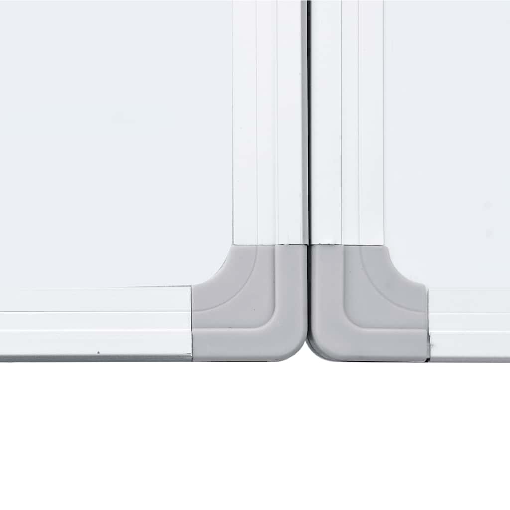 Magnetic whiteboard, 120x100x1.7cm, aluminum, foldable