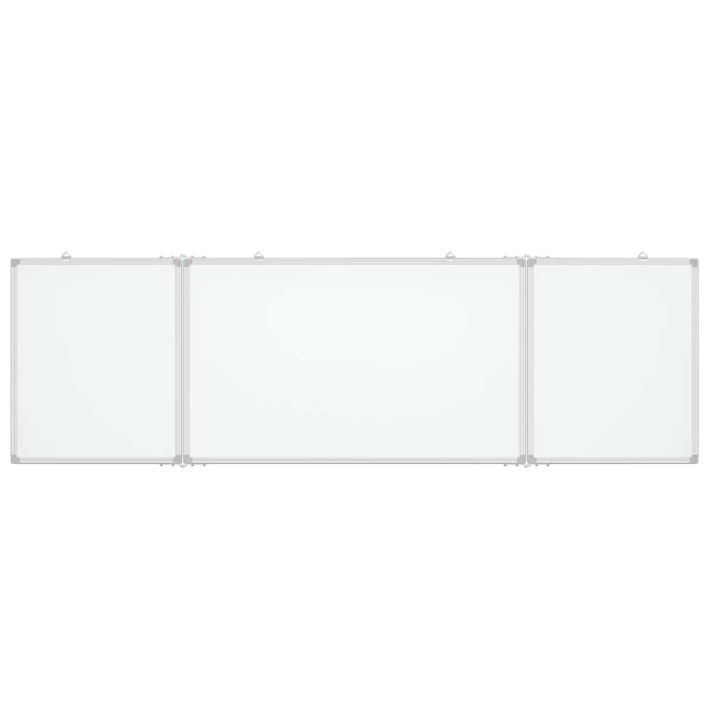 Magnetinė balta lenta, 160x60x1,7cm, aliuminis, sulankstoma