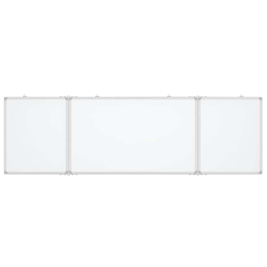 Magnetinė balta lenta, 200x60x1,7cm, aliuminis, sulankstoma