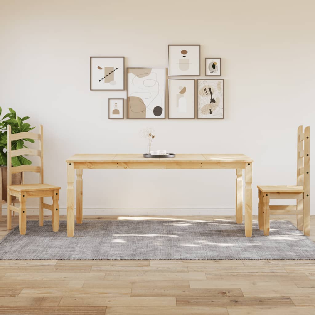 Pusdienu galds Corona, 180x90x75cm, priedes masīvkoks
