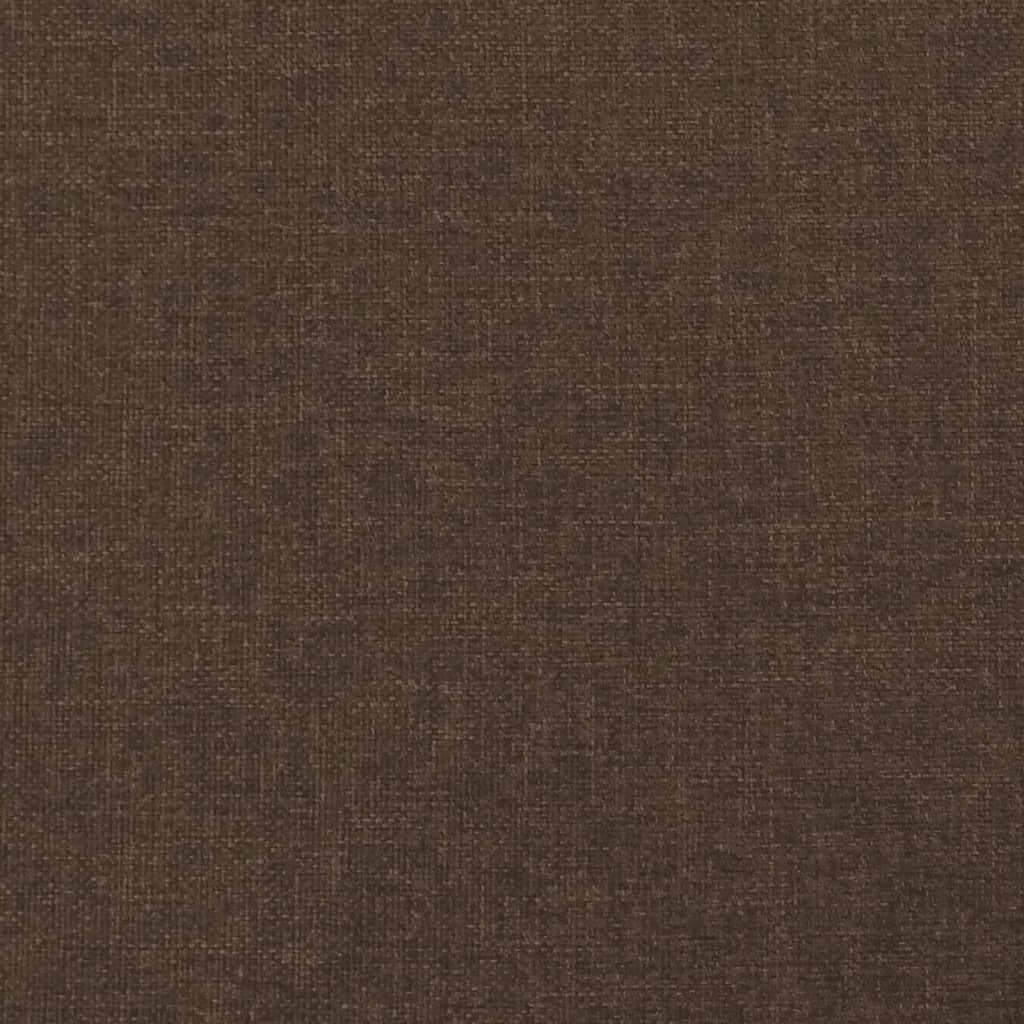 Spyruoklinis čiužinys, tamsiai rudas, 120x190x20cm, audinys