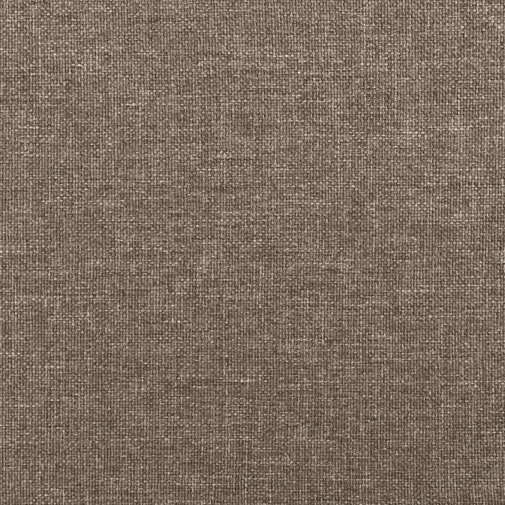 Spring mattress, taupe, 120x190x20cm, fabric