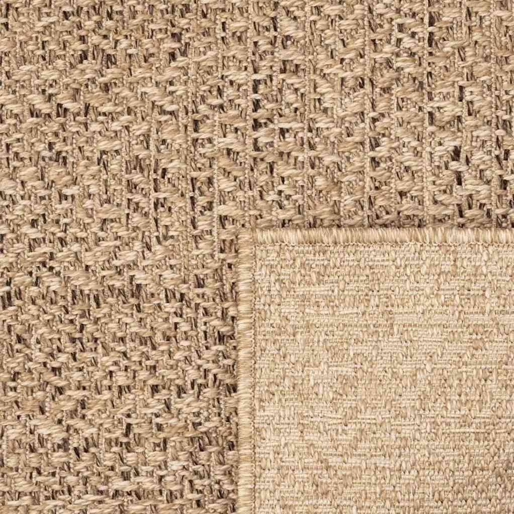 Paklājs ZIZUR, 60x110cm, džutas imitācija, iekštelpām un āra