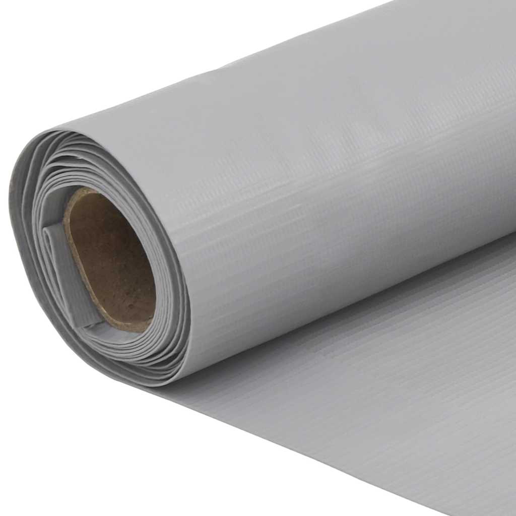 Balkona privātuma siets, pelēks, 600x120cm, PVC