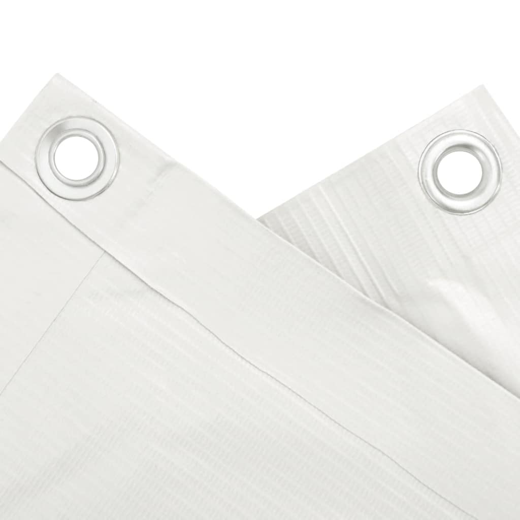 Privatumo suteikianti balkono pertvara, balta, 700x120cm, PVC