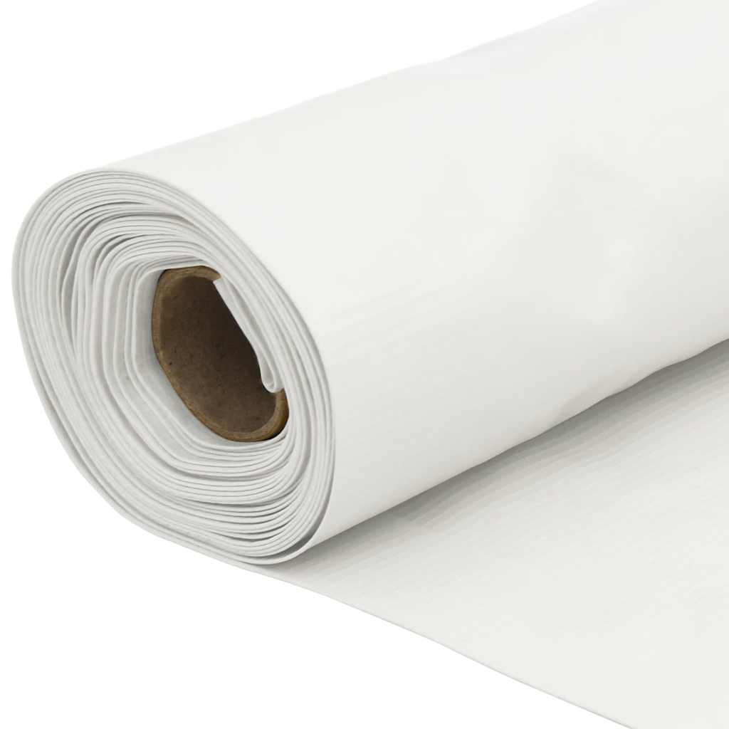 Privātumu nodrošinošs balkona starpsienas panelis, balts, 1000x120cm, PVC