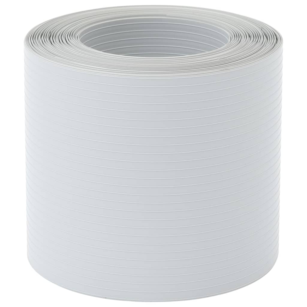 Sodo pertvaros, 10vnt., šviesiai pilkos, 252,5x19cm, PVC
