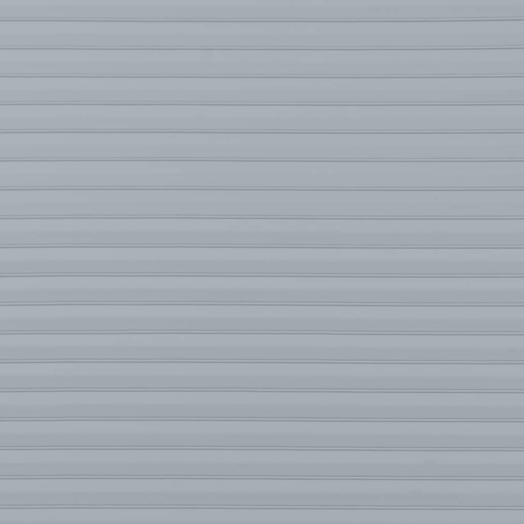 Sodo pertvaros, 10vnt., pilkos, 252,5x19cm, PVC