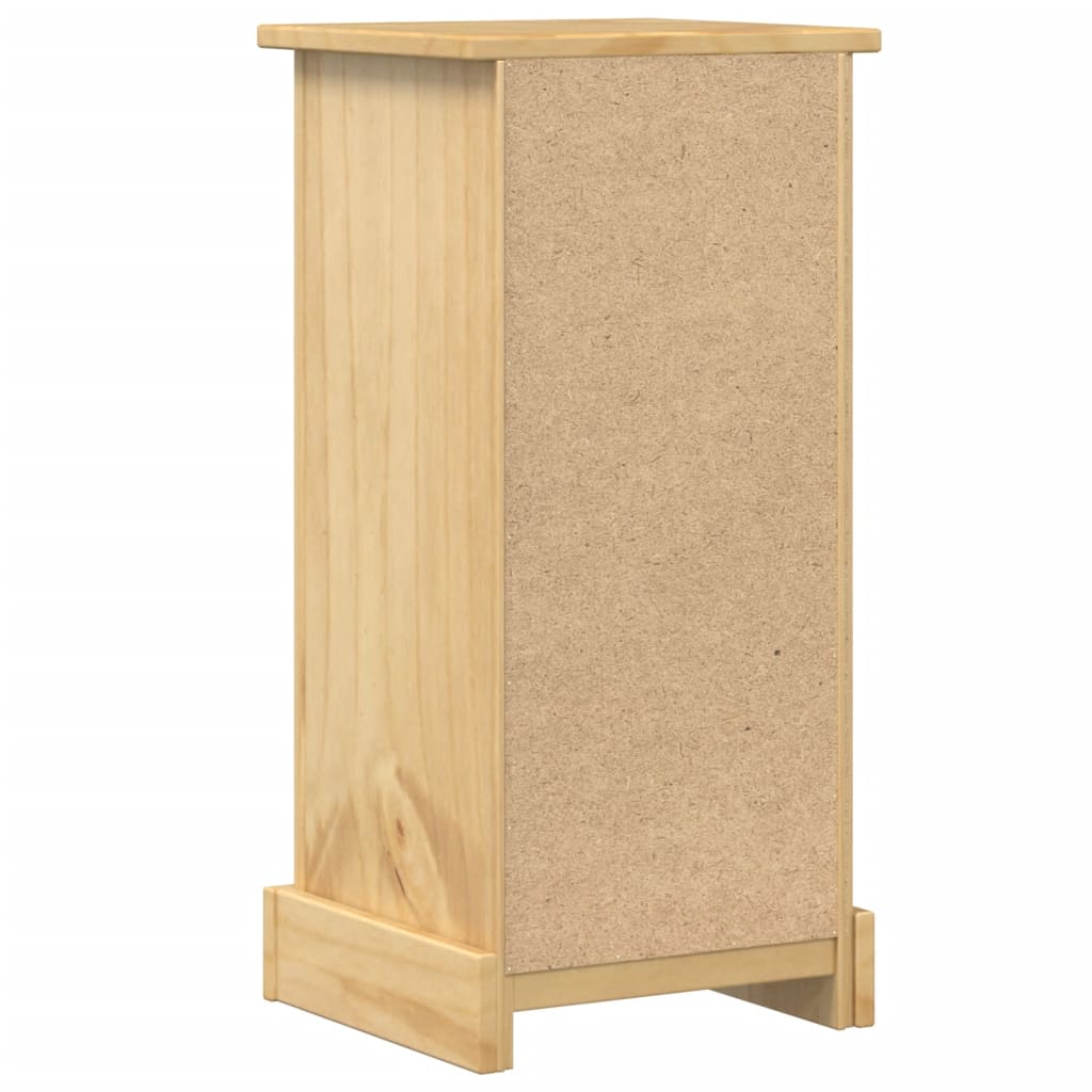 Bedside table Corona, 35x32.5x74cm, solid pine wood